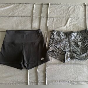 all & lululemon booty shorts. Also sz xs & lululemon sz 2